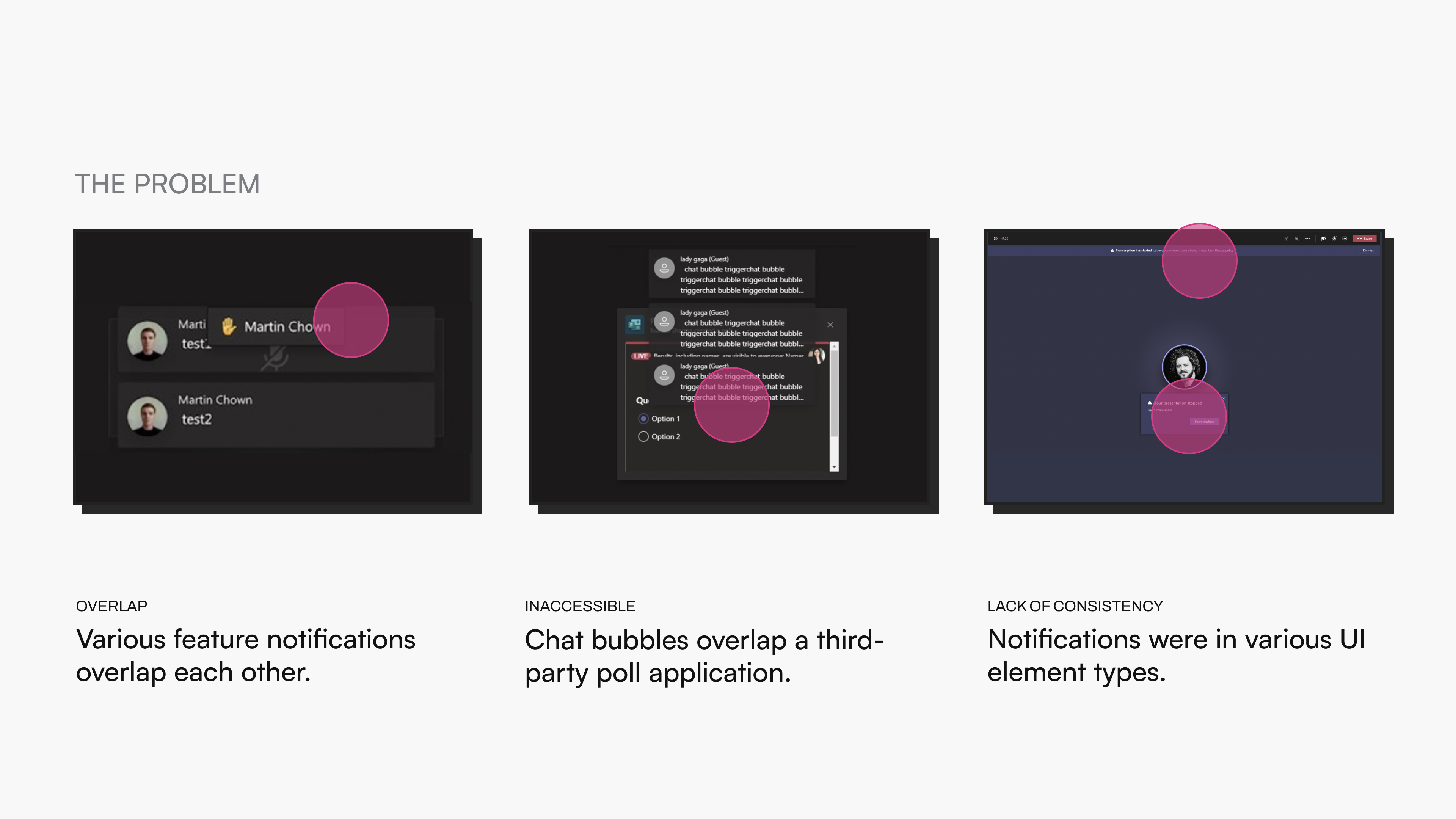 Notification audit — existing state